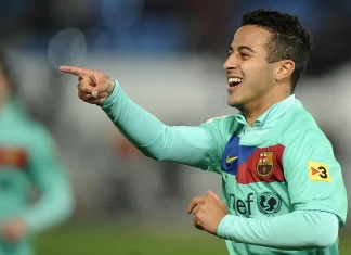 Thiago Joins Barcelona technical crew