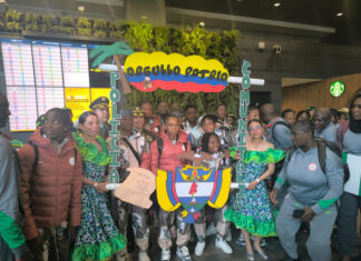 Colombia 2024: Organizers welcome Falconets with pomp, panache