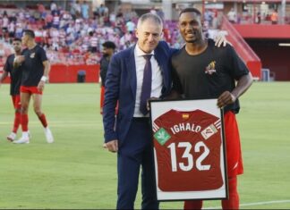 Granada FC honours Odion Ighalo