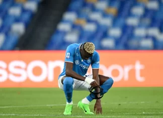Napoli remove Osimhen from the Serie A squad