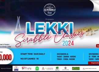 One million naira Lekki scrabble classics’ top prize-money tickles players