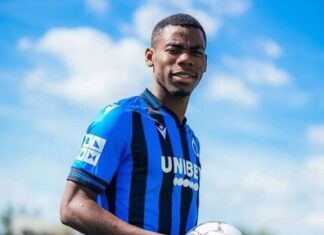 Super Eagles midfielder wins player of the month in Belgium