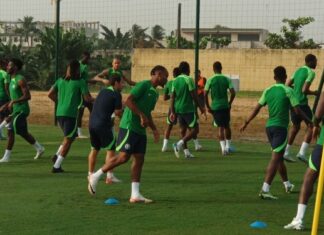 Morocco 2025: Ekong, 19 others train in Uyo as Eagles prepare for Cheetahs