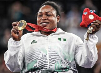 Onyinyechi gives Team Nigeria first gold medal at the Paralympic Games