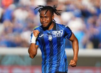 UCL: Gasperini admire Lookman’s work rate