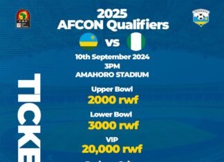 2025 AFCON Qualifier: Rwanda begins tickets sale for Eagles clash