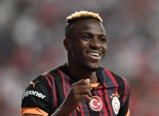 Osimhen nets 4th goal of the season in Turkey