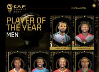 CAF Awards: Lookman, Ekong, Nwabali Make the shortlists, as Osimhen, Boniface misses out