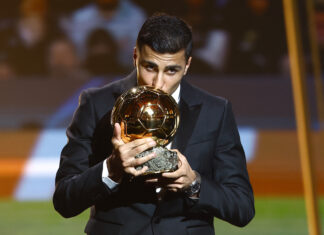 Rodri wins 2024 ballon d’Or for best player