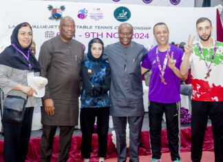 Nigeria, Iraq dazzle at 2024 Lagos Valuejet Para Table Tennis Open