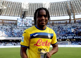 Ademola Lookman nets brace for Atalanta in 3-0 drubbing of Napoli