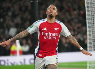 Carabao Cup: Jesus sends Arsenal into the semi final