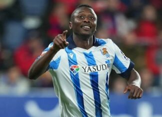 Transfer Update: Spanish giant commence with Real Sociedad for Super Eagles forward