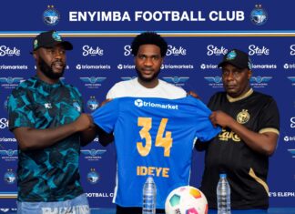 NPFL: Brown Ideye, AFCON winner, joins Enyimba FC