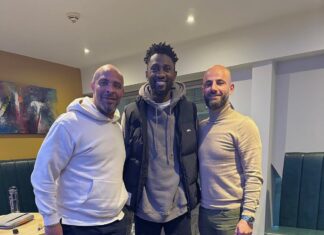 Eric Chelle visits Super Eagles players ahead of World Cup qualifiers