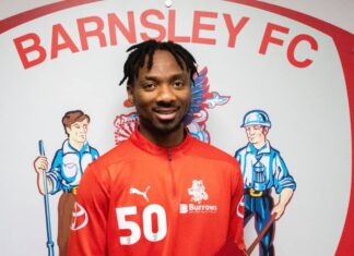 Super Eagles midfielder named Barnsley FC player of the month