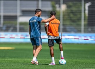 Super Eagles midfielder returns to training with Bayer Leverkusen