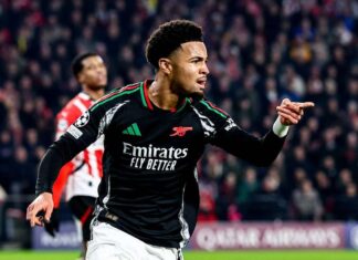 Nwaneri wins Arsenal’s player of the month award