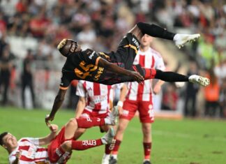 Osimhen hails teammates after hat-trick performance