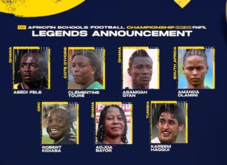 Nigerian legends missing as CAF invites 7 African icons to inspire youngsters at school football c’ship