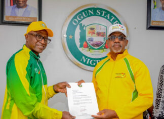 Odegbami becomes Grand Sports Ambassador of Ogun State