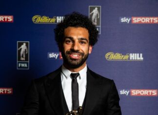 Salah named FWA Footballer of the year