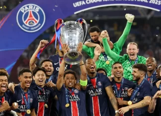 Champions League Final: Mbappe reacts as PSG dismantle Inter Milan 5-0