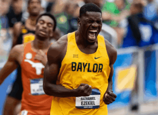 Nigeria’s Ezekiel named NCAA National Athlete of the year
