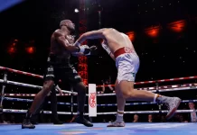 Anthony Joshua recovers from early knockdowns to knock out Kristian Prenga