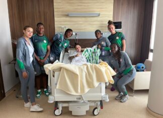 WAFCON 2024: Super Falcons send heartfelt message to injured Salgado after semi-final win