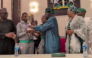 President Tinubu honours Super Falcons, awards $100,000 and houses to players