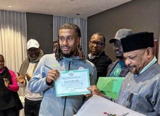 Super Eagles AFCON 2023 heroes receive lands, houses from National Sports Commission