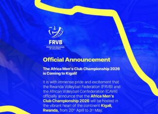Rwanda to host 47th CAVB Men’s club championship In 2026