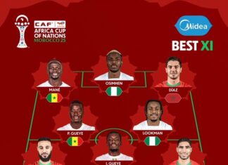 CAF unveils team of the tournament for AFCON 2025