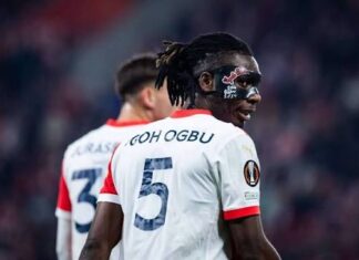 Super Eagles defender Ogbu suffers injury setback