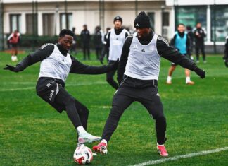 Ndidi resumes training with Beşiktaş JK after father’s burial