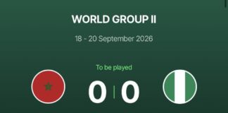 Davis Cup: Nigeria drawn against Morocco in group I playoff