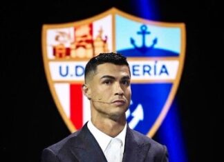 Cristiano Ronaldo buys 25% stake in UD Almeria
