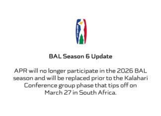 BAL 2026: Rwandan side APR withdraw from competition