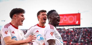 Akor Adams nets 7th goal of the season against Rayo Vallecano