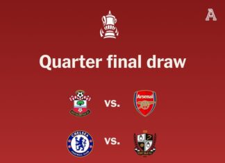 FA Cup q/final: Manchester City face Liverpool, Arsenal travel to Southampton
