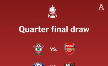 FA Cup q/final: Manchester City face Liverpool, Arsenal travel to Southampton