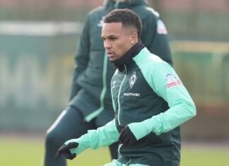 Super Eagles defender Agu resumes training