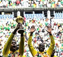 Senegal defies CAF ruling, proceeds with AFCON trophy celebration in France