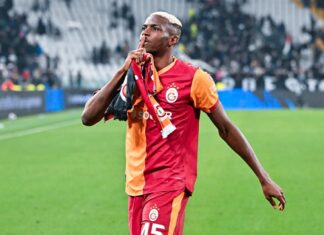 Osimhen crowned Milliyet footballer of the year