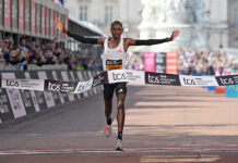 Sawe runs 1:59:30 in London, eyes first official sub-2 marathon record