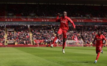 Aremu strike boosts Aberdeen survival hopes