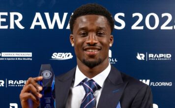 Super Eagles defender Fernandez wins Rangers player of the year award