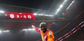 Osimhen on target as Galatasaray thrash Fenerbahce in title push