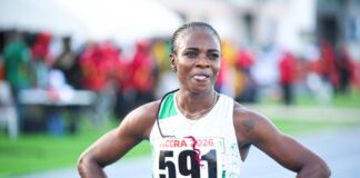 Xiamen Diamond League: Amusan finishes second in China